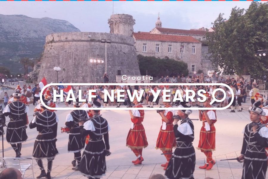 Croatia Celebrations: Half New Year&#039;s Eve in Korčula